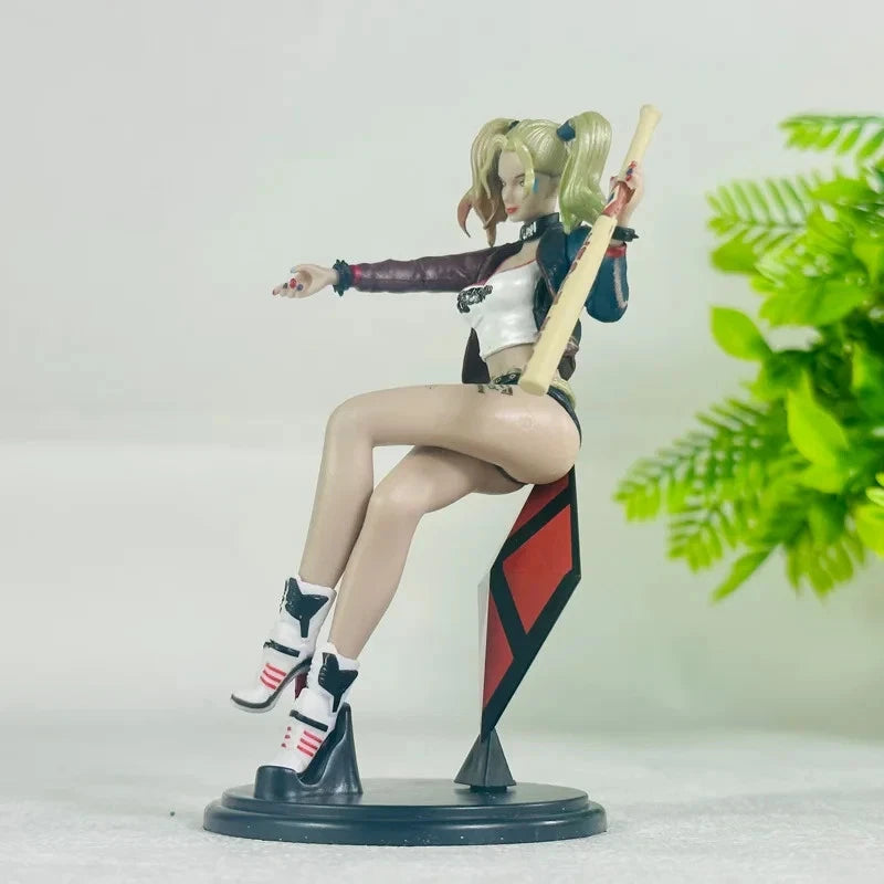 Harley Quinn Suicide Squad DC Comics Action Figure Model Statue PVC 4.3" [Boxed]