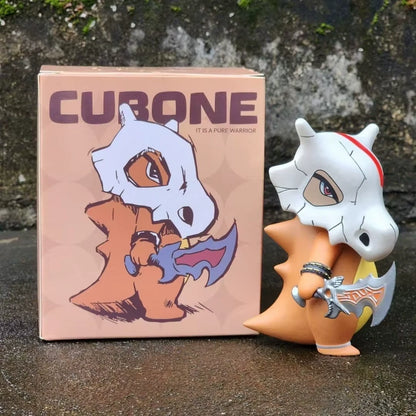 Cubone Crossover Kratos God of War Anime Action Figure 4.7  in PVC [Boxed]
