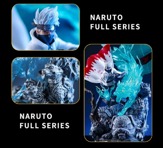 Kakashi Hokage Susanoo Naruto Anime Collectible Action Figure PVC 8" [No Box]