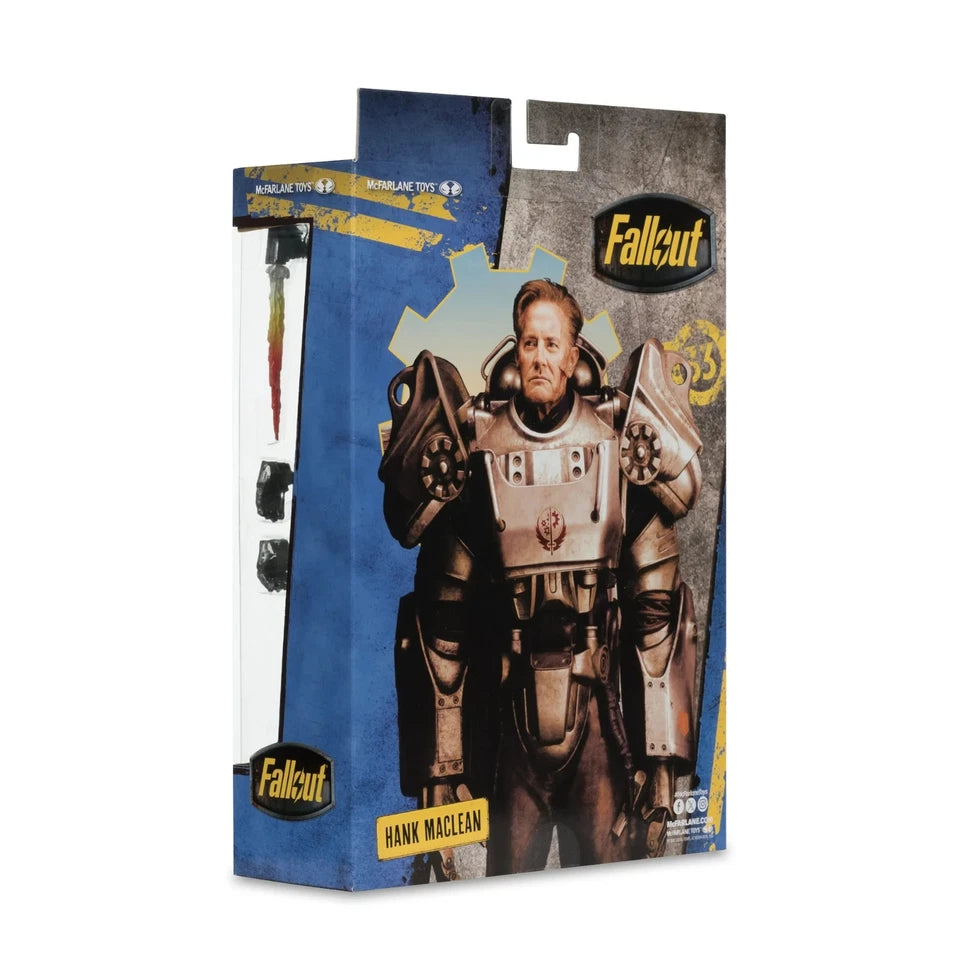 Hank MacLean T-60 Power Armor Fallout Adjustable Action Figure PVC 7" [Original]