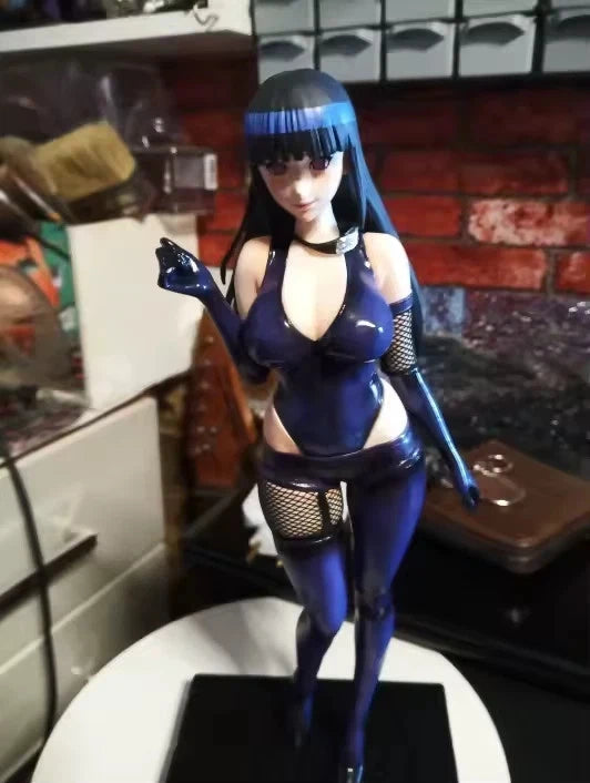Hinata Hyuga Rave Girl Latex Naruto Exclusive Anime Figure PVC 11.8" [Boxed]