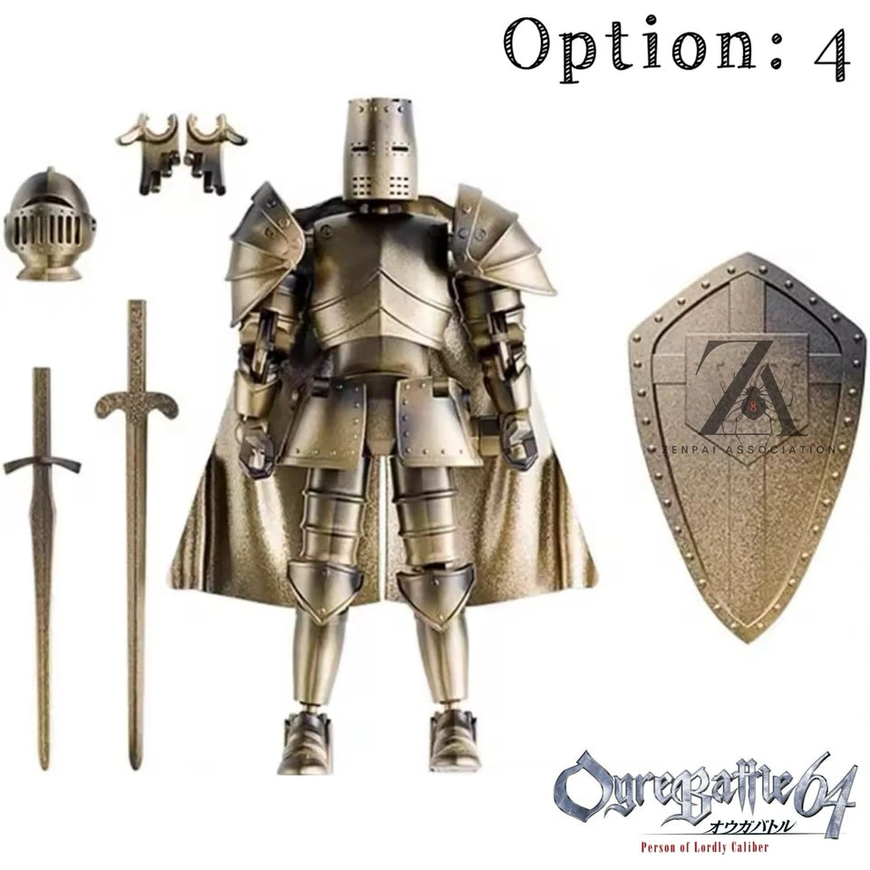 Templar Knight Ogre Battle 64 Person of Lordly Caliber Figure PVC 5" [No Box]