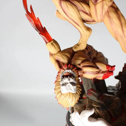 Eren vs Jaw Titan Attack on Titan AOT Best-Selling Anime Figure PVC 11.4" [Boxed]