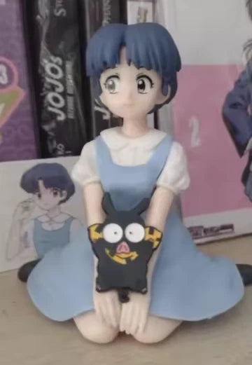 Akane Tendo Sitting Ranma ½ Collectible Desktop Anime Figure Model PVC 4" [Boxed]