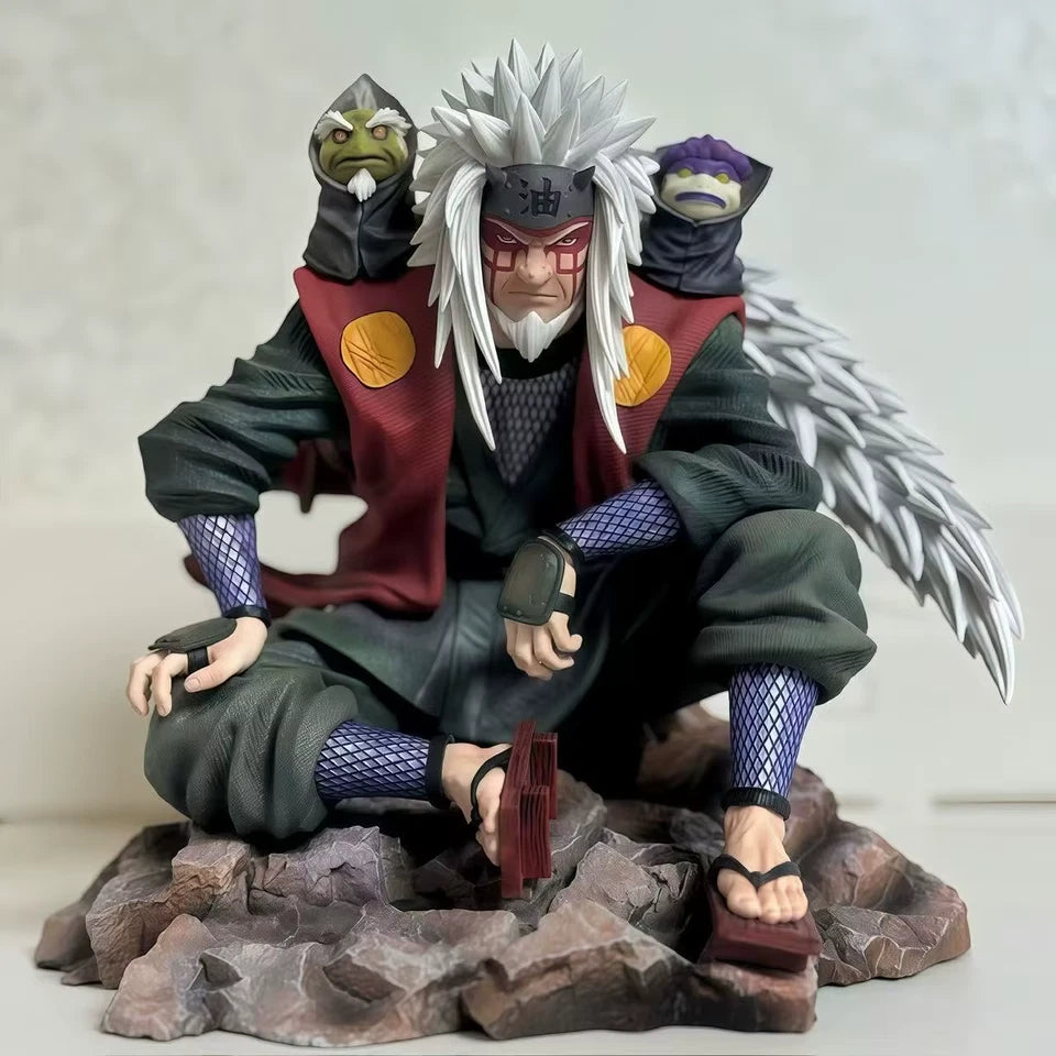 Jiraiya Sage Mode Naruto Classic Anime Figure Model Statue PVC 6" [Boxed]