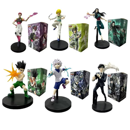 Hisoka, Chrollo, Gon, Killua, Illumi Hunter x Hunter Collectible Anime Figure Model PVC 6 - 9" [Boxed]