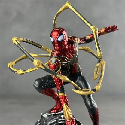Spider-Man Iron Suit Mavel Avengers Infinity War Figure Model Statue PVC [No Box]