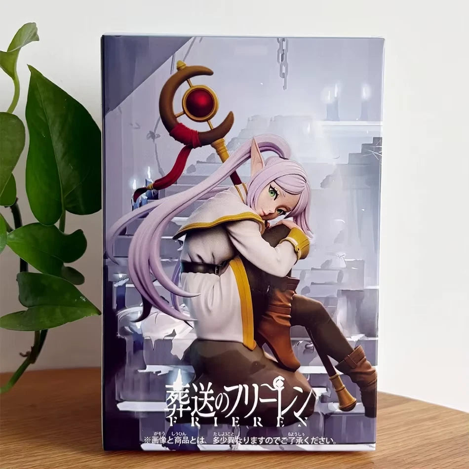 Frieren Sitting Frieren: Beyond Journey's End Anime Figure Model PVC 5.4" [Boxed]