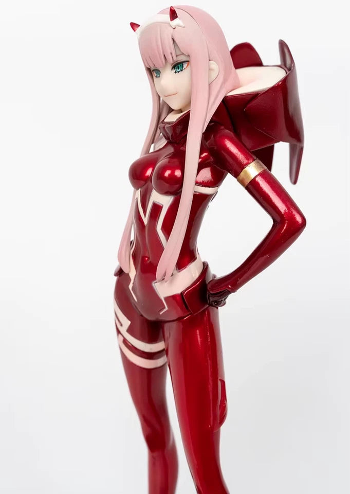 Zero Two Pistil Suit Darling in the Franxx Anime Figure Model PVC 9.4" [No Box]