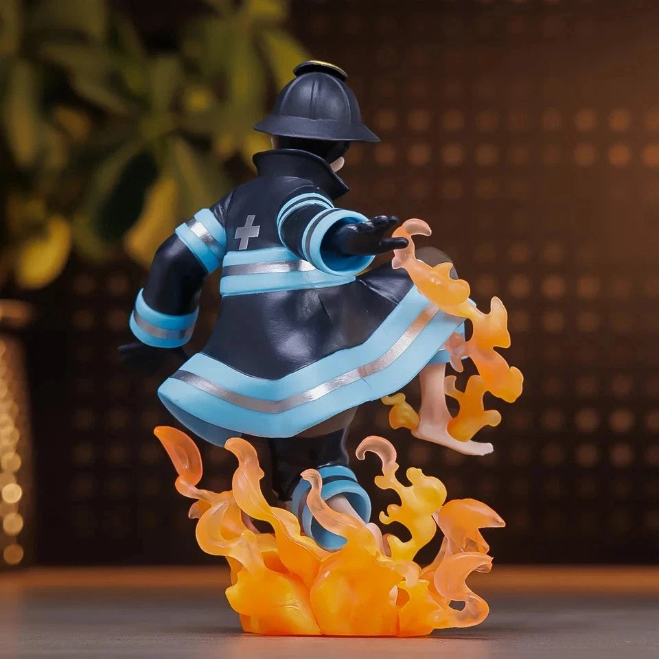 Shinra Kusakabe Fire Force Anime Collectible Action Figure PVC 5" [No Box]