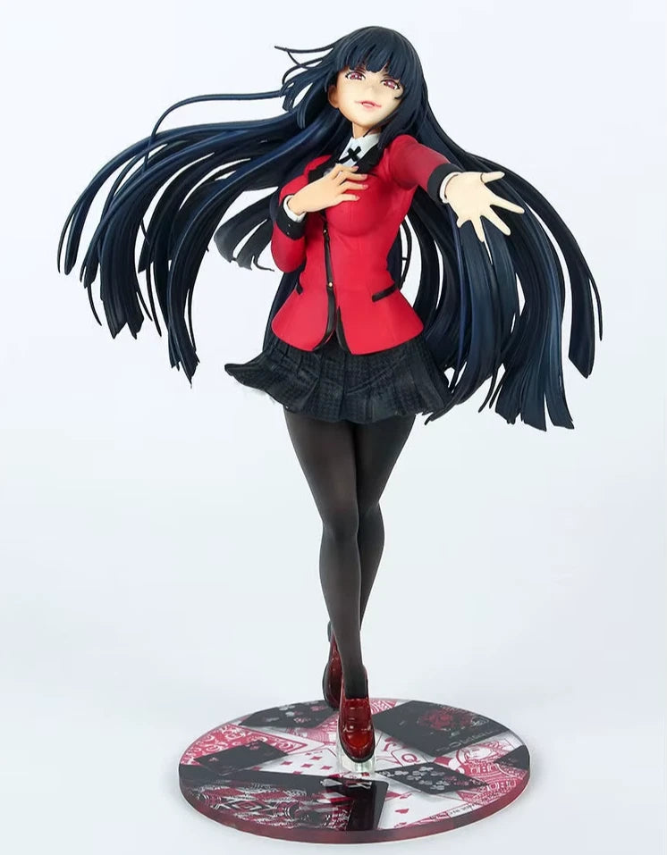 Yumeko Kakegurui Compulsive Gambler Anime Figure Model Statue PVC 7.8" [Boxed]