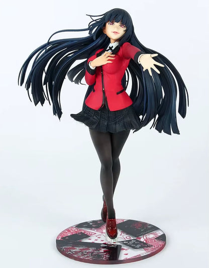 Yumeko Kakegurui Compulsive Gambler Anime Figure Model Statue PVC 7.8" [Boxed]