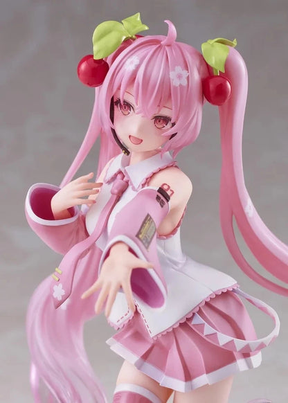 Hatsune Sakura Miku Stage Face Project DIVA Vocaloid Kawaii Figure PVC 7" [Boxed]