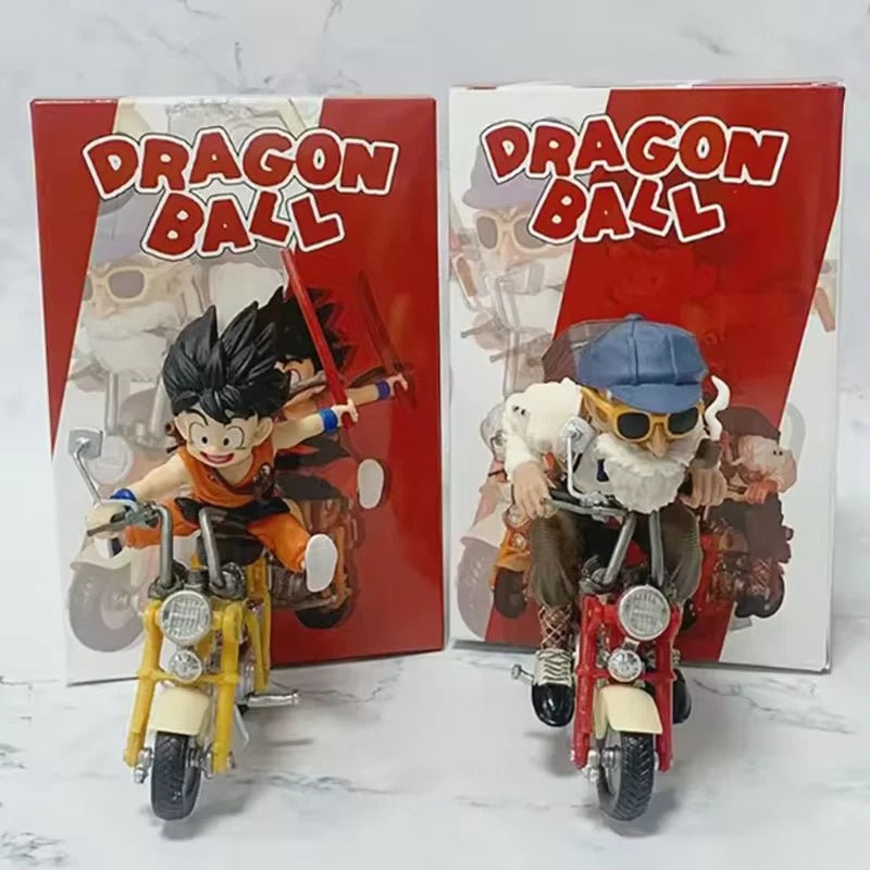 Master Roshi & Childhood Goku Dragon Ball Iconic Anime Figure PVC 5" [Boxed]