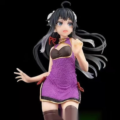 Yukino Yukinoshita Cheongsam My Teen Romantic Comedy Anime Figure PVC 8" [No Box]