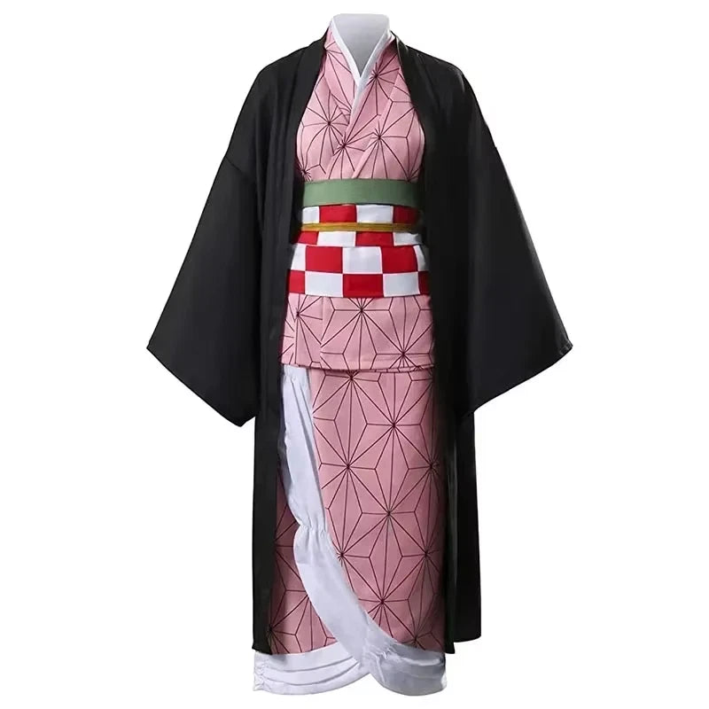 Nezuko Kamado Cosplay Demon Slayer Full Set: All items in picture are included