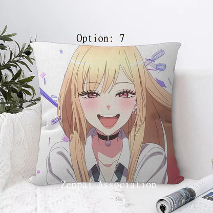Marin My Dress-Up Anime Kawaii Pillow Cushion Cover 1.5 x 1.5 ft