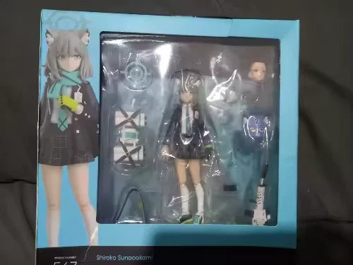 Sunaookami Shiroko Blue Archive Blue Adjustable Anime Figure PVC 5.9" [Boxed]