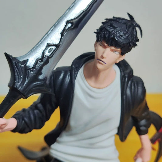 Sung Jinwoo Solo Leveling Anime Limited Edition Action Figure PVC 7.8" [Boxed]