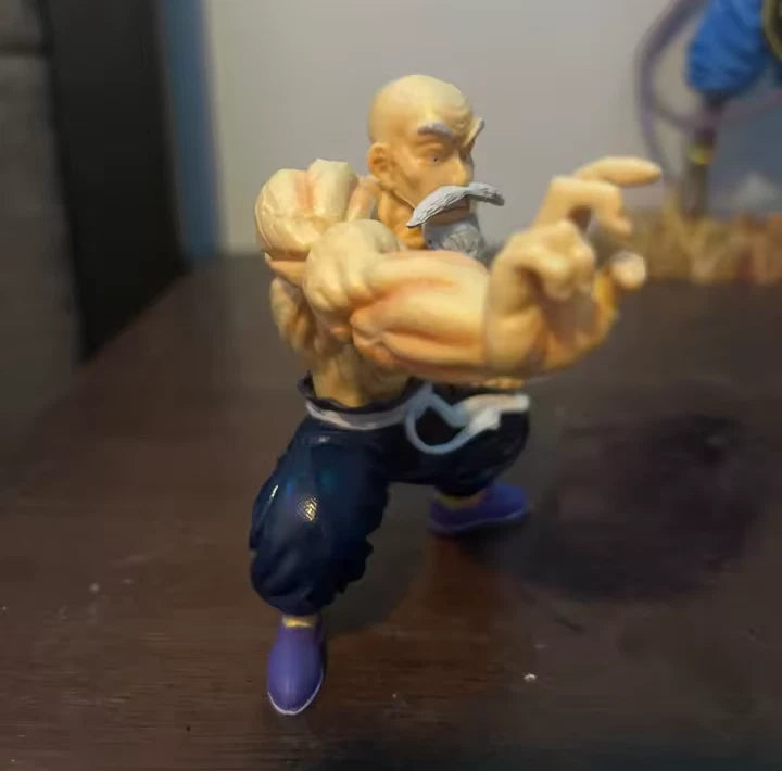 Master Roshi Buff Dragon Ball Z Classic Anime Figure Model Statue PVC 4" [No Box]