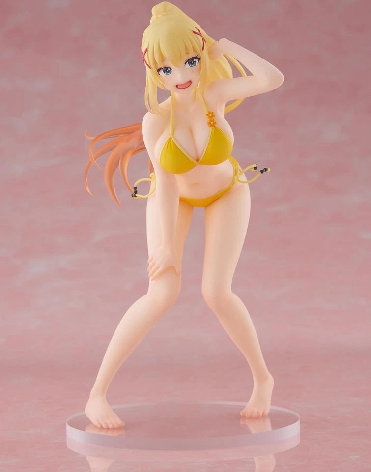 Darkness Lalatina Swimwear KonoSuba Anime Figure Model Statue PVC 7" [Original]