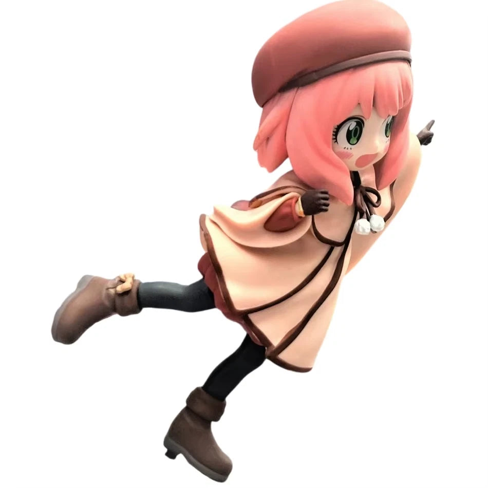 Anya Forger Winter Detective Spy × Family Anime Kawaii Figure PVC 5.5" [Boxed]