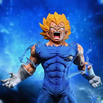 Vegeta Super Saiyan Majin Ver. Dragon Ball Z Classic Anime Figure PVC 10" [Box]