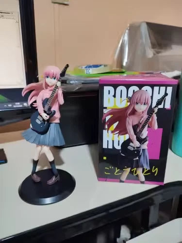 Hitori Gotoh Bocchi the Rock! Iconic Anime Figure Model Statue PVC 7" [Boxed]