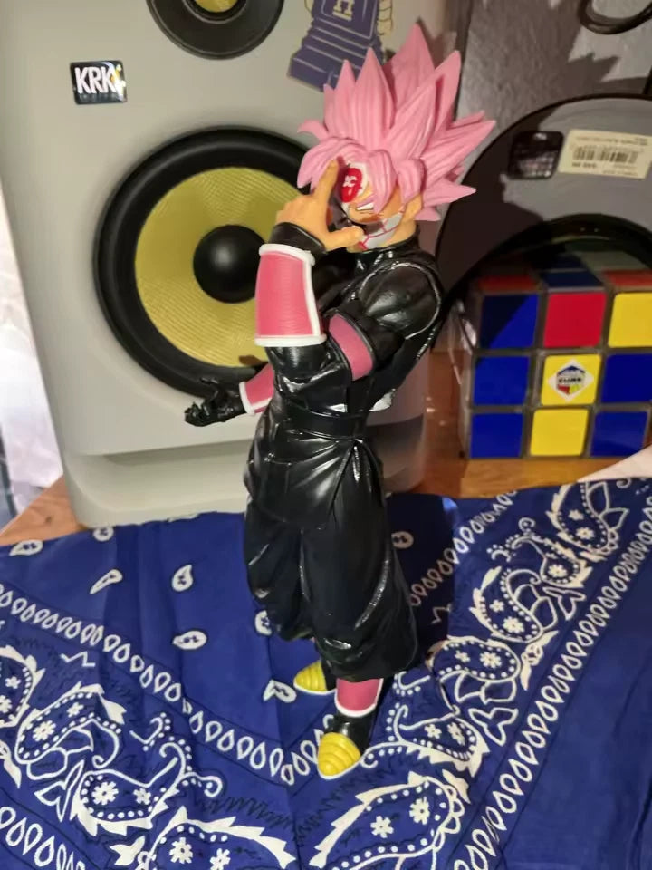 Goku Black Super Saiyan Rose Dragon Ball Super Anime Figure PVC 10" [No Box]
