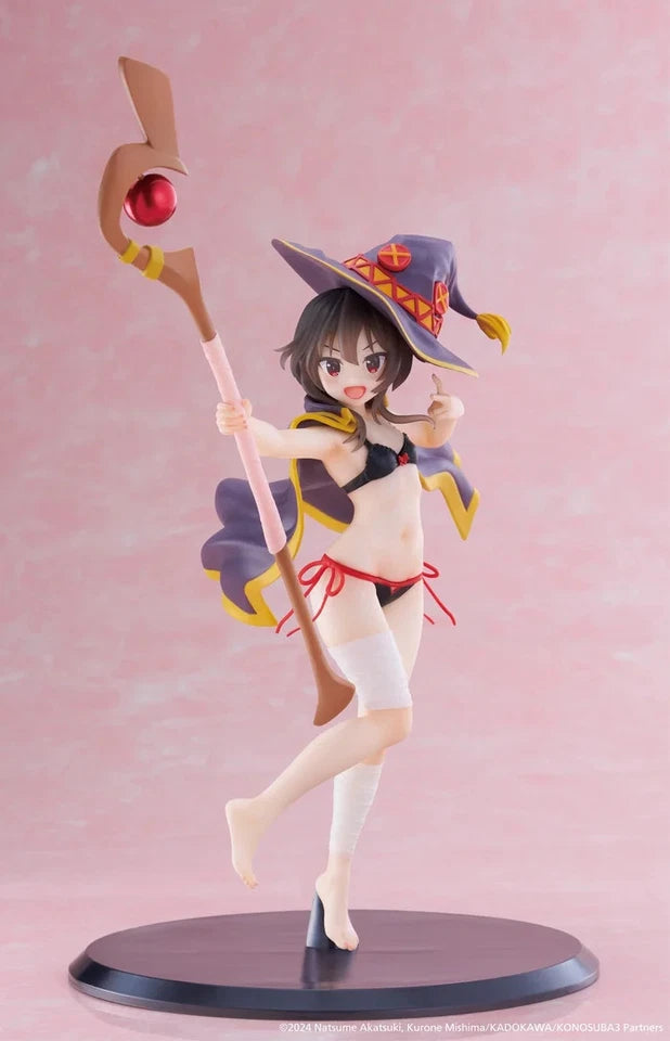 Megumin Bikini KonoSuba Anime Collectible Petite Kawaii Figure PVC 7" [Boxed]