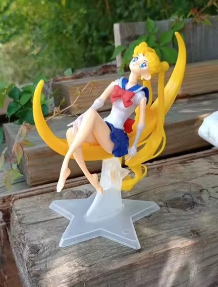 Usagi Tsukino Sailor Moon Anime Kawaii Desktop Figure Girl PVC 5.9" [No Box]