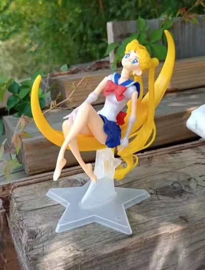 Usagi Tsukino Sailor Moon Anime Kawaii Desktop Figure Girl PVC 5.9" [No Box]
