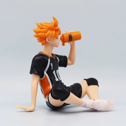 Shoyo Hinata Drinking Water Haikyu!! Classic Anime Figure Model PVC 4" [Boxed]