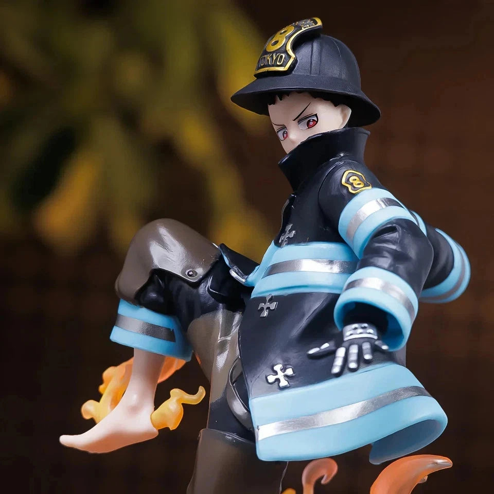 Shinra Kusakabe Fire Force Anime Collectible Action Figure PVC 5" [No Box]