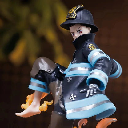 Shinra Kusakabe Fire Force Anime Collectible Action Figure PVC 5" [No Box]