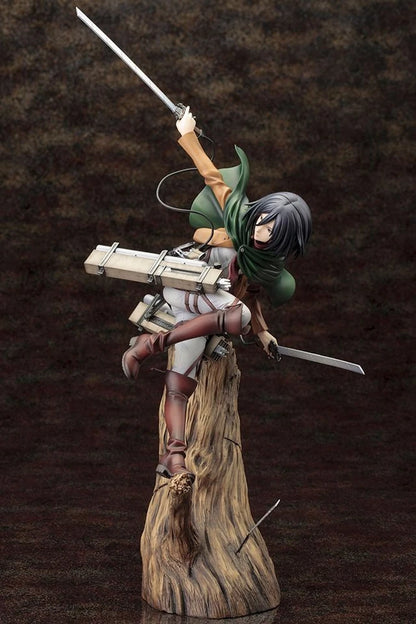 Mikasa Ackerman Attack on Titan AoT Anime Collectible Figure PVC 13.7" [Boxed]