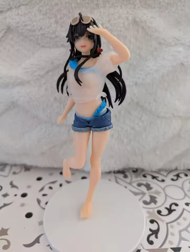 Yukino T-Shirt Swimsuit My Teen Romantic Comedy Anime Figure Model Statue PVC 8" [Boxed]