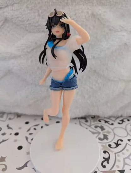 Yukino T-Shirt Swimsuit My Teen Romantic Comedy Anime Figure Model Statue PVC 8" [Boxed]