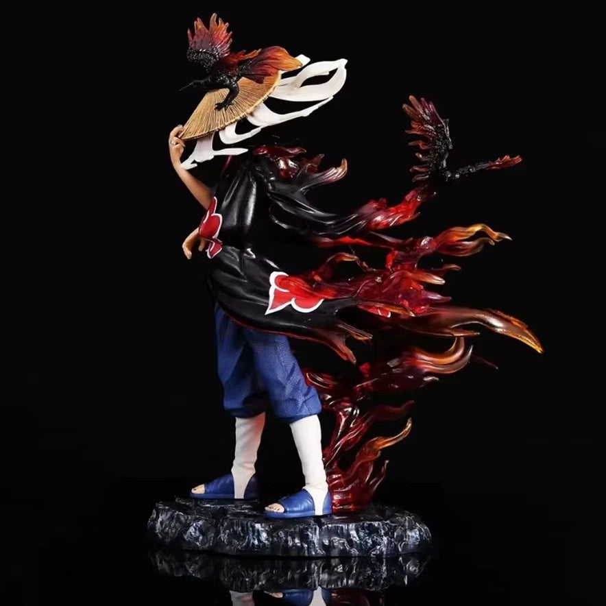 Itachi Uchiha Akatsuki Naruto Shippuden Anime Figure Model PVC 10" [No Box]