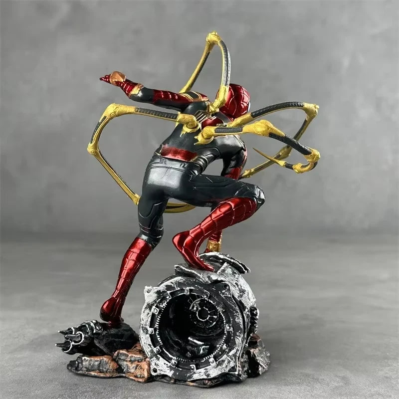 Spider-Man Iron Suit Mavel Avengers Infinity War Figure Model Statue PVC [No Box]