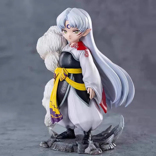 Sesshoumaru InuYasha Collectible Anime Figure Model Statue PVC 6.5" [Boxed]