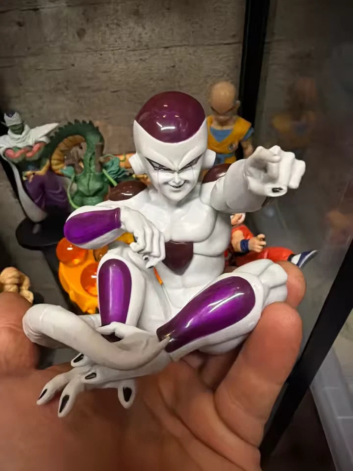 Frieza Perfect Form Sitting Dragon Ball Z Anime Figure PVC 5" [No Box : No Base]