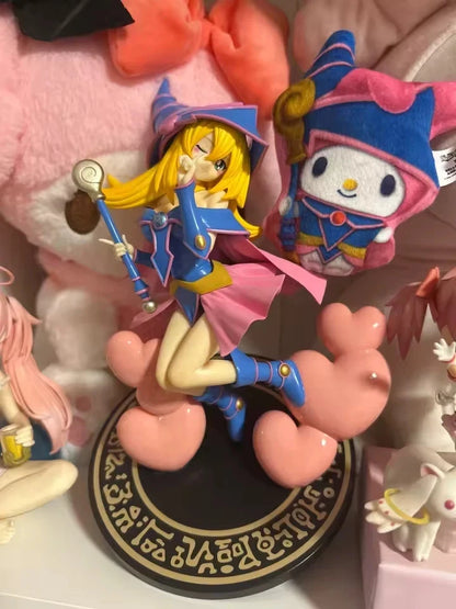 Dark Magician Girl Yu-Gi-Oh Kawaii Anime Figure Model Statue PVC 7" [Boxed]