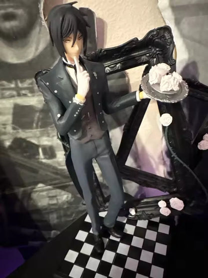 Sebastian Michaelis Black Butler Iconic Anime Figure Model Statue PVC 10" [Boxed]