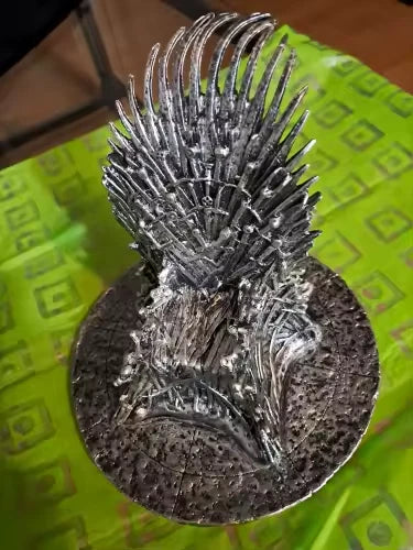 Iron Throne Game of Thrones Desktop Statue Sculpture PVC 6.2" [No Box]