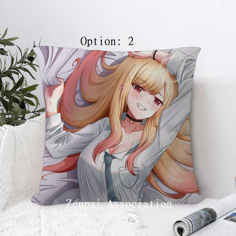 Marin My Dress-Up Anime Kawaii Pillow Cushion Cover 1.5 x 1.5 ft
