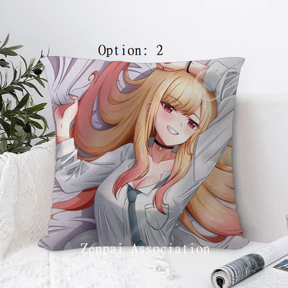 Marin My Dress-Up Anime Kawaii Pillow Cushion Cover 1.5 x 1.5 ft