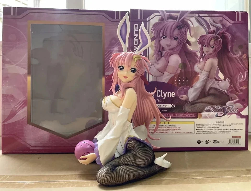 Lacus Clyne Bunny Mobile Suit Gundam SEED Anime Figure Model Statue PVC 11" [Boxed]