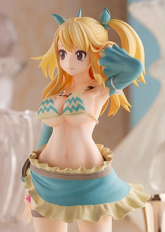 Lucy Heartfilia Aquarius Form Fairy Tail Best-Selling Anime Figure PVC 6.2" [Boxed]