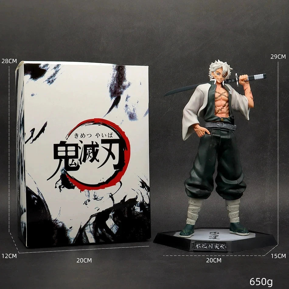Sanemi Wind Hashira Demon Slayer Anime Limited Edition Figure PVC 11.4" [Boxed]